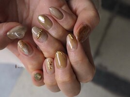 シンプルニュアンスネイル