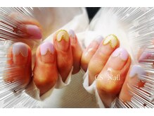 シーエスネイル 元住吉店(CS NAIL)/ハートフレンチ♪