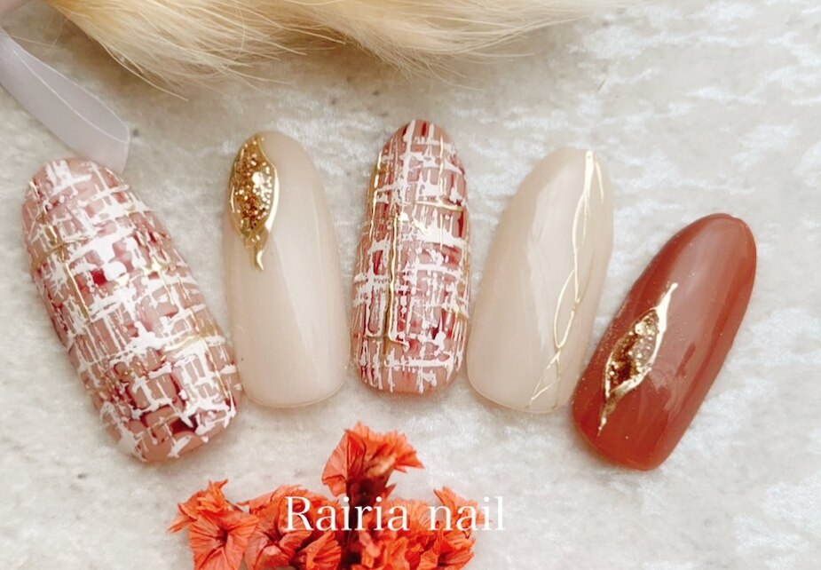 2026年冬トレンド】オレンジ オフィス ハンドのネイルデザイン集｜人気