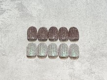 ヴェイスサロンアンバー(Vase Salon Amber)/【HAND】バカラネイル6000