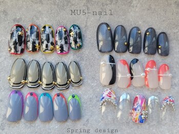 エムユーファイブネイル(MU5-nail)/【ジェル】MU5コース