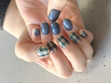 ミーム(meme)/ラメ×チェック