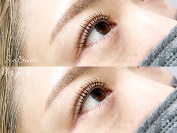 サンブラウン(SUN BROWN)/Lash lift designed by Ai