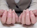 押し花ネイル