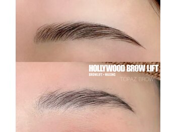 トパーズブロウ 宇都宮平松店(TOPAZ BROW)/¥HBL×WAX/アイブロウ