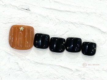 ネイルメゾン 池袋店(NAIL MAISON)/パンプキンフット¥9000