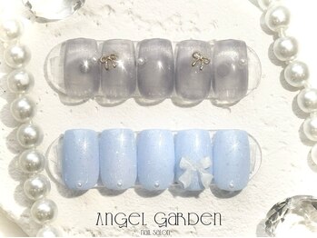エンジェルガーデン 青山店(Angelgarden)/春ブルーデザイン