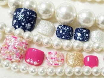ネイルサロン アジュール(nail salon Azur)/フットデザイン上￥5700下￥6500