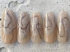 水彩ラインサンド ¥10000