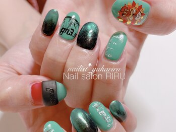 リル(RIRU)/痛ネイル/キャラクターネイル