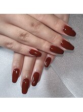 ラブオーキッド(LoveOrchid)/ボルドーネイル♪