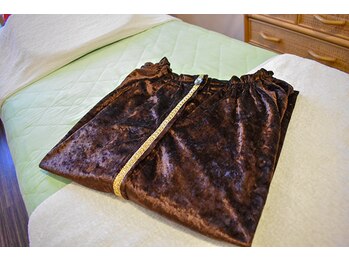 カナン 岡山本店/お着替えのガウンがございます