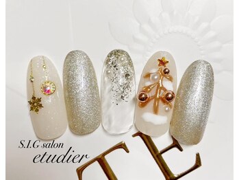 S.I.Gサロン エチュデイエ(etudier)/ツリーネイル☆