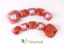 エリクサーネイル 神田(Elixir Nail)/フット やり放題 / クーポン使用