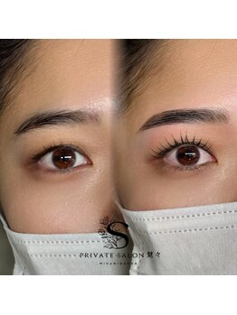 楚々/まつげパーマ+ブロウリフト