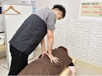 ミヤコ整骨 整体院(385整骨 整体院)の写真/【1人1人に合った施術で痛みの根本改善】低価格で高技術と豊富な知識を提供◎首肩こり/腰痛/歪み/不調に。