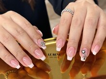 ルレーブ(LE REVE)/フレンチネイル×クロスパーツ