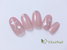 エリクサーネイル 新橋(Elixir Nail)/定額a シンプル/クーポン使用