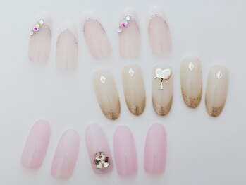 ルイネ 小平市(LuiNe)の写真/【シンプルだからこそ、モチが重要】オフィスネイルお任せください♪上品ネイルで洗練された指先に。