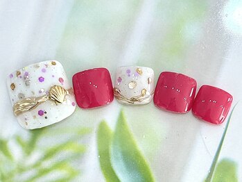 ティーエヌ 大船店/フット定額ネイル☆7700円