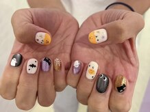 サロン アクセシブル(salon ACCESSIBLE)/ハロウィンネイル