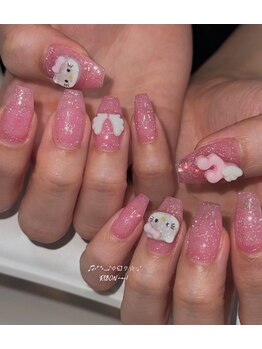 リボン 高田馬場(RIBON)/アートやり放題とパーツ付け放題