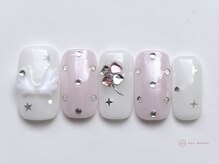 ネイルメゾン 池袋店(NAIL MAISON)/ふわふわウィッシュコア￥7800