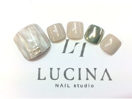 NO-11 タイダイミラーネイル