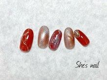 シーズネイル(She's nail)/新規お客様 オフ込み　6500円