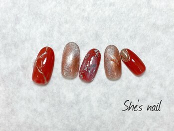 シーズネイル(She's nail)/新規お客様 オフ込み 6500円