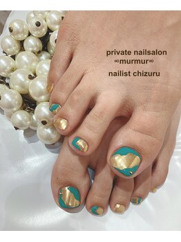 プライベート ネイルサロン マーマ(murmur)/くりぬきミラー