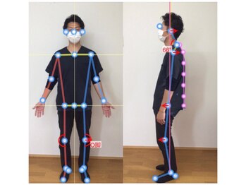 美波整体院 本宮院/県内初導入AI姿勢分析