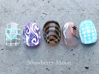 サロンストロベリームーン(Salon Strawberry Moon)/ちぐはぐ￥8500　※KEITO担当