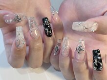 ピンキーネイル(Pinky Nail)/チーク持ち込みデザイン