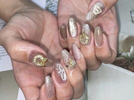 クリスマスネイル