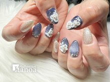 カノア(Kanoa)/マグネット×３Dフラワー