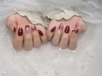 ブリー(Brille)/クリスマスネイル