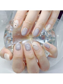 長堀橋限定春ネイル♪