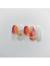 エトワール 大垣店(Etoile)/タイダイネイル☆