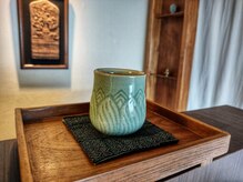 アマナムグリーン(Amanam green)の雰囲気（施術後アフターティーでほっと一息。）