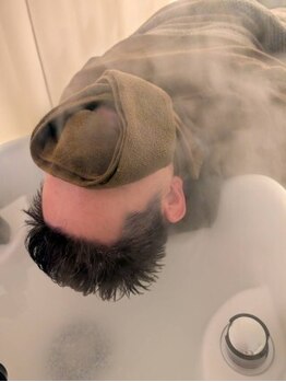 クオレ(Cuore)の写真/《メンズも通いやすい完全個室サロンでうっとり♪》頭皮のベタつきスッキリ＋リンパ流しコース120分￥9,800
