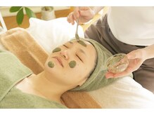 エクリュ 美顔 痩身専門サロン(ecru)/★グリーンピールの施術の流れ