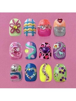 ちゅーりっぷの写真/《あなただけ》に似合わせる自慢のネイリストが在籍。なんとなくのイメージも大丈夫。