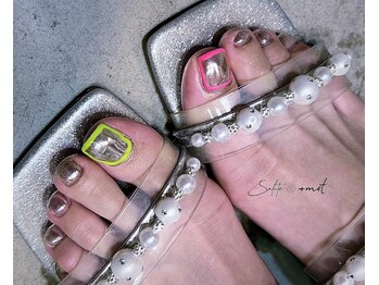 タスメット(+met)/～ネオンシルバーミラー～