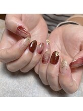 アティックネイルアトリエ(attic nail atelier)/ニュアンスチェック