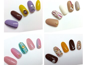 ネイルサロン エンジェリア(Angellia)/定額コース¥6800