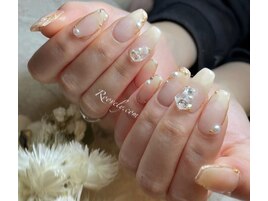 クリスタル×べージュ