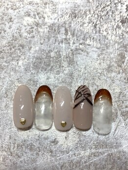 ベーシック ネイルウィザードアカデミー 麻布十番店(Basic×NailWizardAcademy)/2月【毎月厳選トレンド4種】