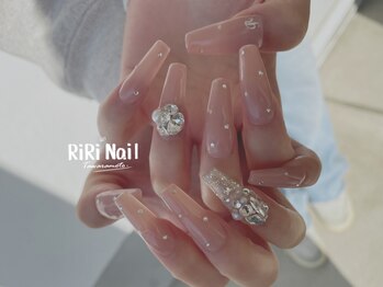 リリネイル(RiRi Nail)の写真/複雑、繊細なアートも“RiRi Nail”にお任せ！こだわり派や、個性派ネイルファン必見の上質サロン♪