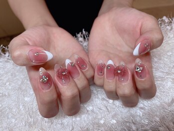 レアネイル 新宿(le'a nail)/チークネイル